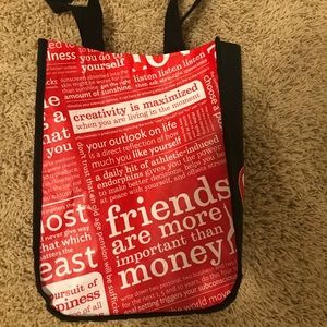 Lululemon bag.